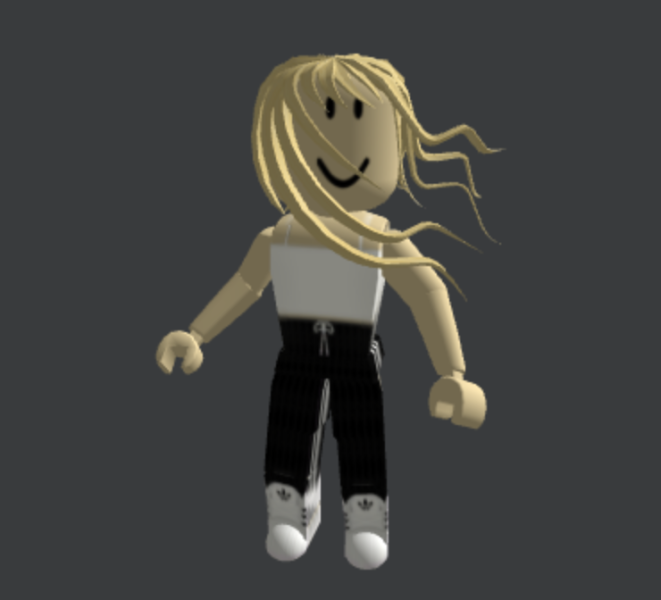 Blonde-Hair-In-The-Wind-Roblox-Avatar