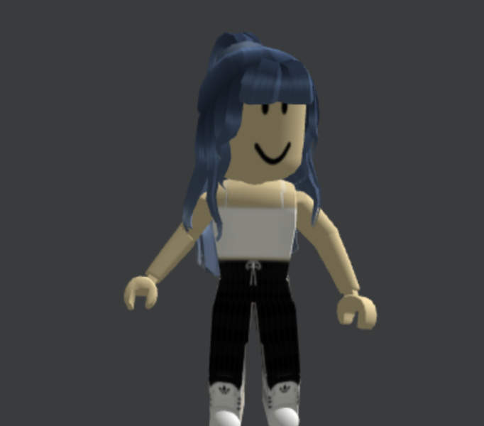 Blue-Halfup-With-Bangs-Roblox-Avatar