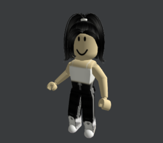 Elegant-Pony-In-Black-Roblox-Avatar