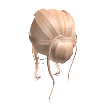 Messy-LowBun-In-Blonde-Roblox