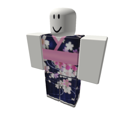 Navy-Coral-Kimono-Roblox