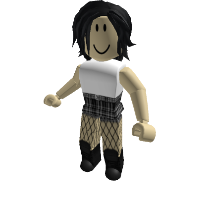 Plaid-pants-w-Black-shoes-roblox-Avatar