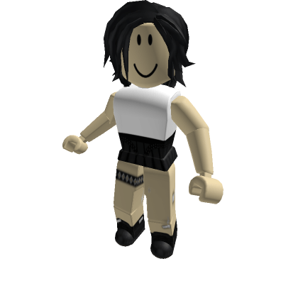 black-fancy-skirt-w-shoes-Roblox-Avatar