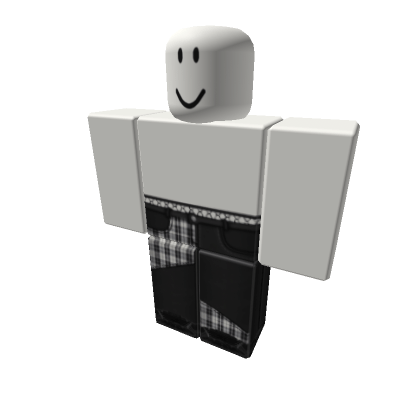 plaid-sewn-pants-and-fishnet-w shoes-Roblox