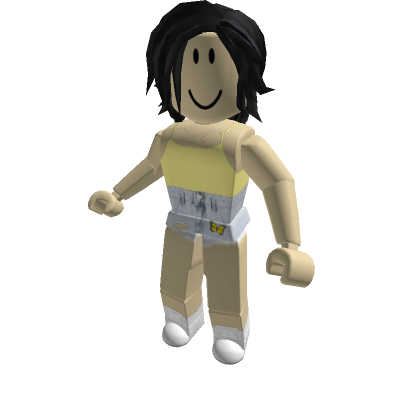 yellow-butterfly-shorts-w-vsco-top-Roblox-Avatar