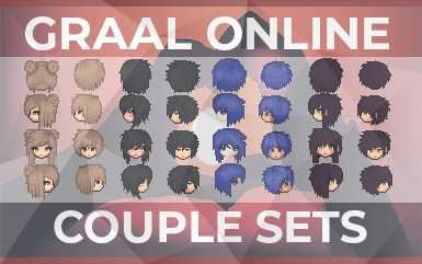 Graal Online – Couple Head and Body Sets