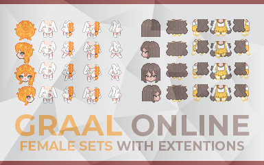 Graal Online – Female Sets with Extensions