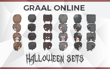 Graal Online – Halloween Uploads (Heads & Bodies)