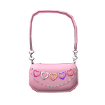 Dazzling Heart Purse Pink Roblox