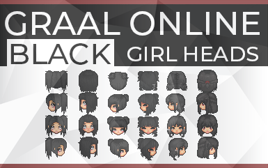 Graal Online – Black Female Heads