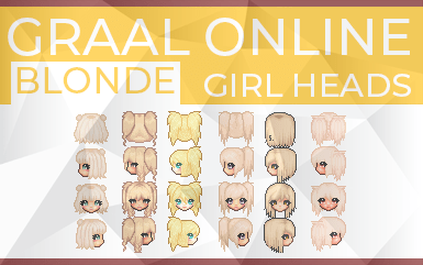 Graal Online – Blonde Female Heads