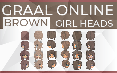 Graal Online – Brown Female Heads