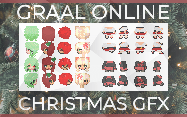 Graal Online – Xmas Uploads (Heads & Bodies)