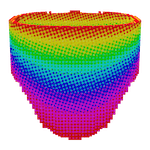 Pixel Rainbow Bandana Roblox