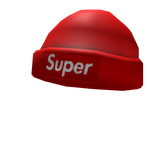 Super Beanie Red Roblox