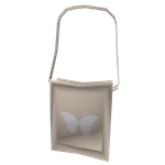 Tote Bag Cream Butterfly Roblox