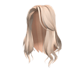 Wavy Blonde Voluminous Hair Roblox