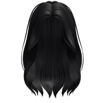 Wavy California Girl Black Hair Roblox ID Code