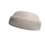 White Short Roll Beanie Roblox