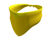 Yellow Bandana roblox id code