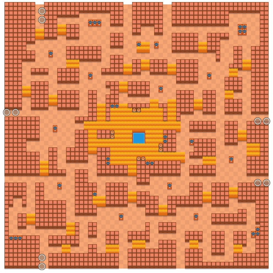 Brawl Stars Duo Showdown Maps Cavern Churn