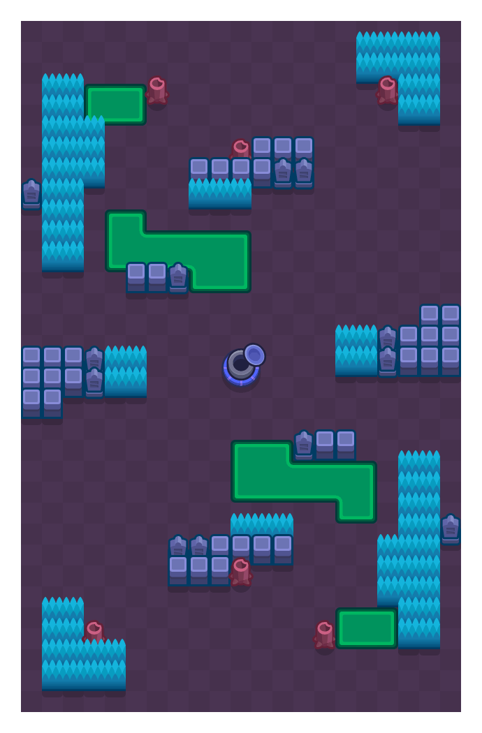 Brawl Stars Gem Grab Maps Open Space