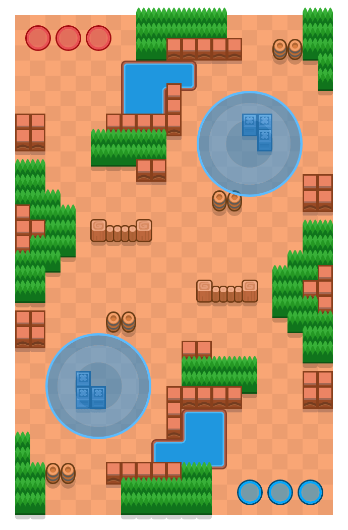 Brawl Stars Hot Zone Maps Parallel Plays