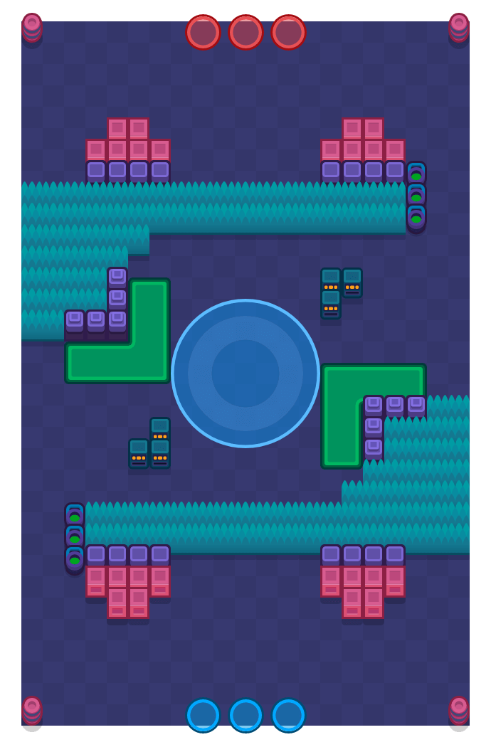 Brawl Stars Hot Zone Maps Ring Of Fire