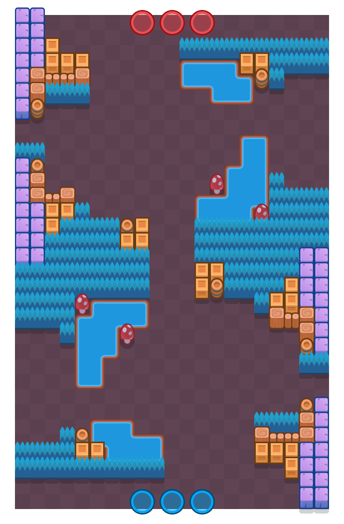 Brawl Stars Knockout Maps Four Levels