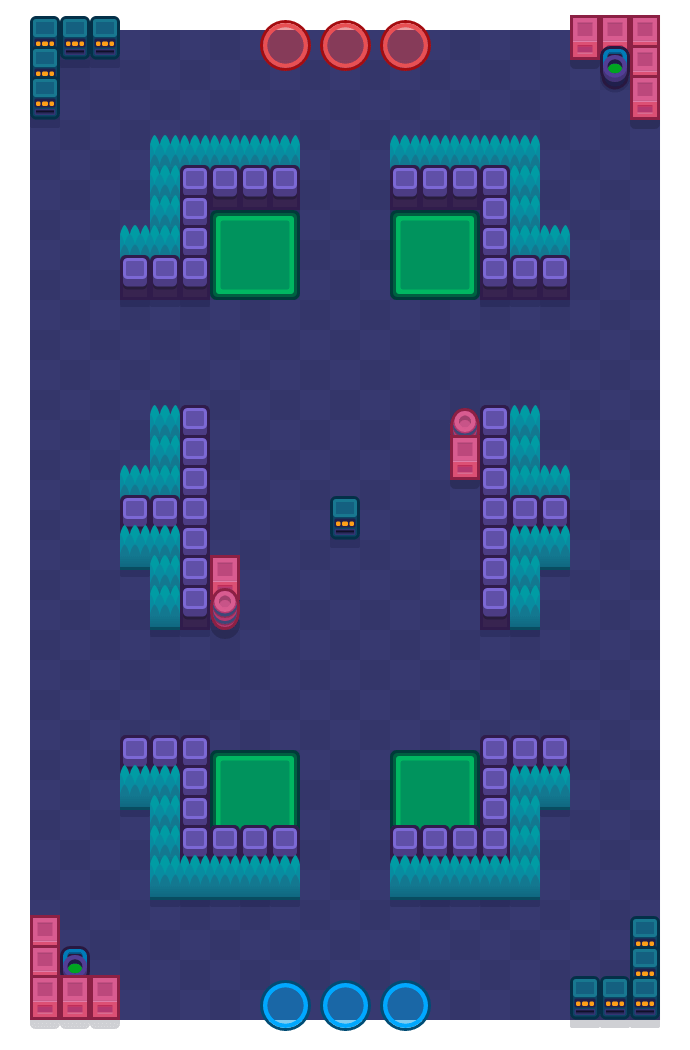 Brawl Stars Knockout Maps New Horizons