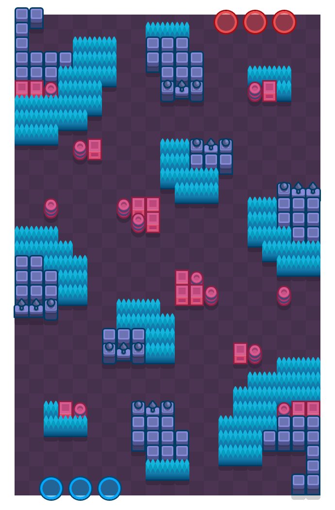 Brawl Stars Knockout Maps Sunset Spar