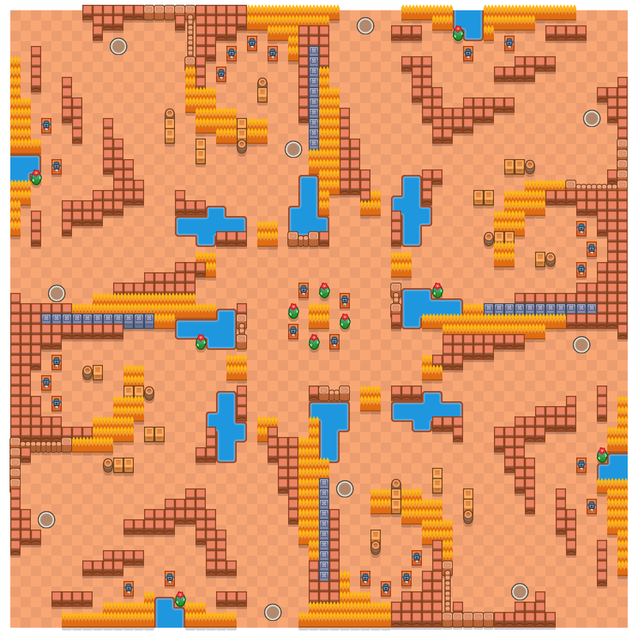 Brawl Stars Solo Showdown Maps Final Four