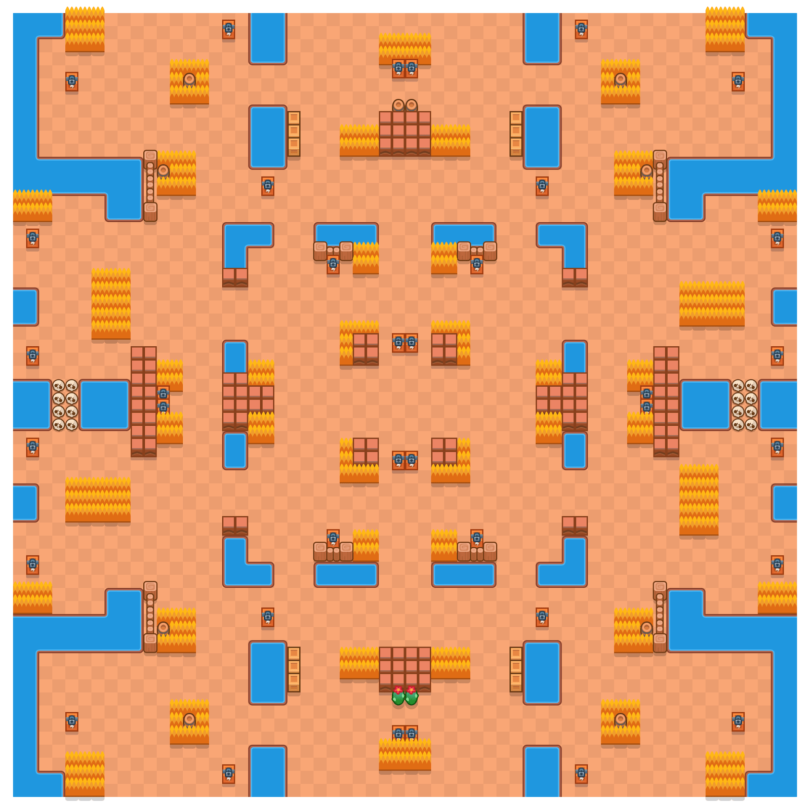 Brawl Stars Trio Showdown Maps Squad Out